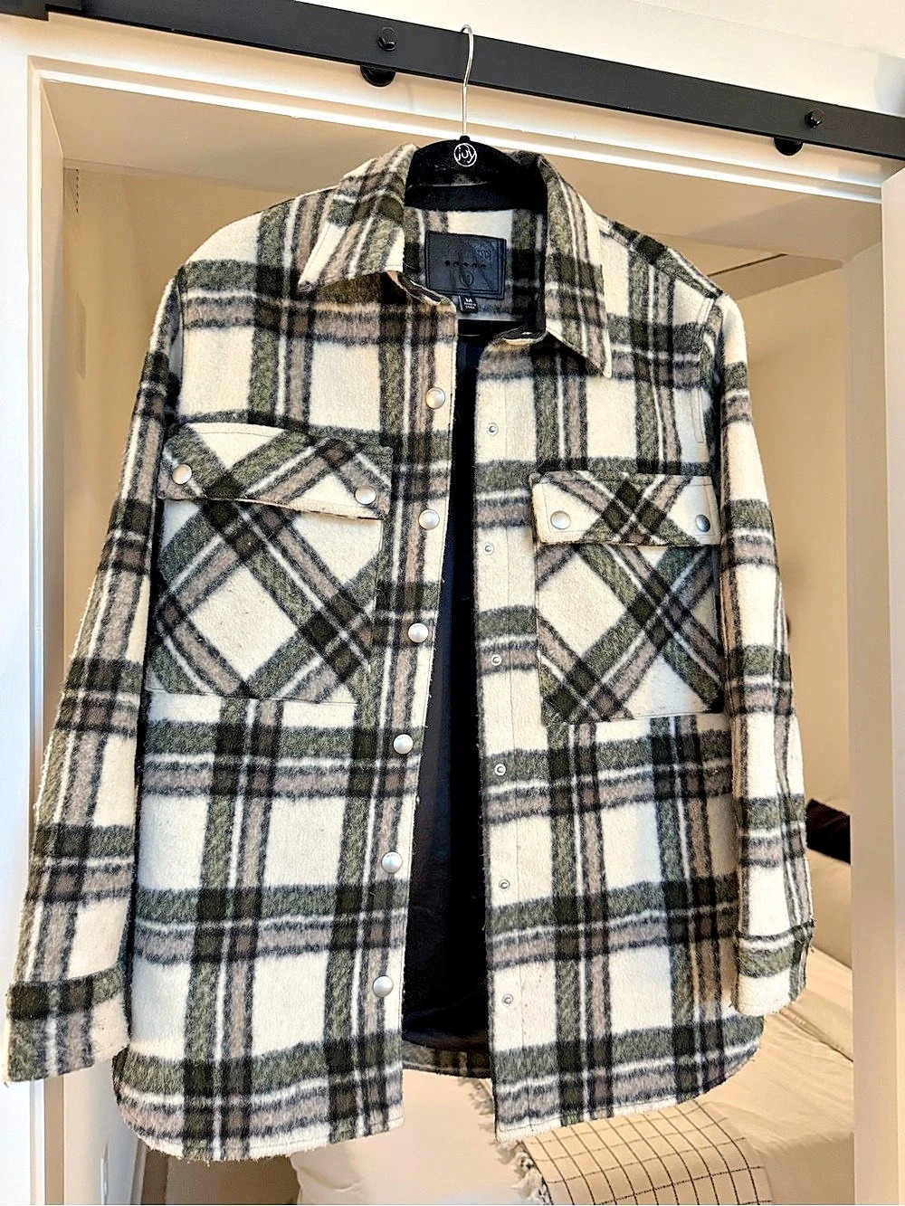 BLANKNYC Plaid Shacket